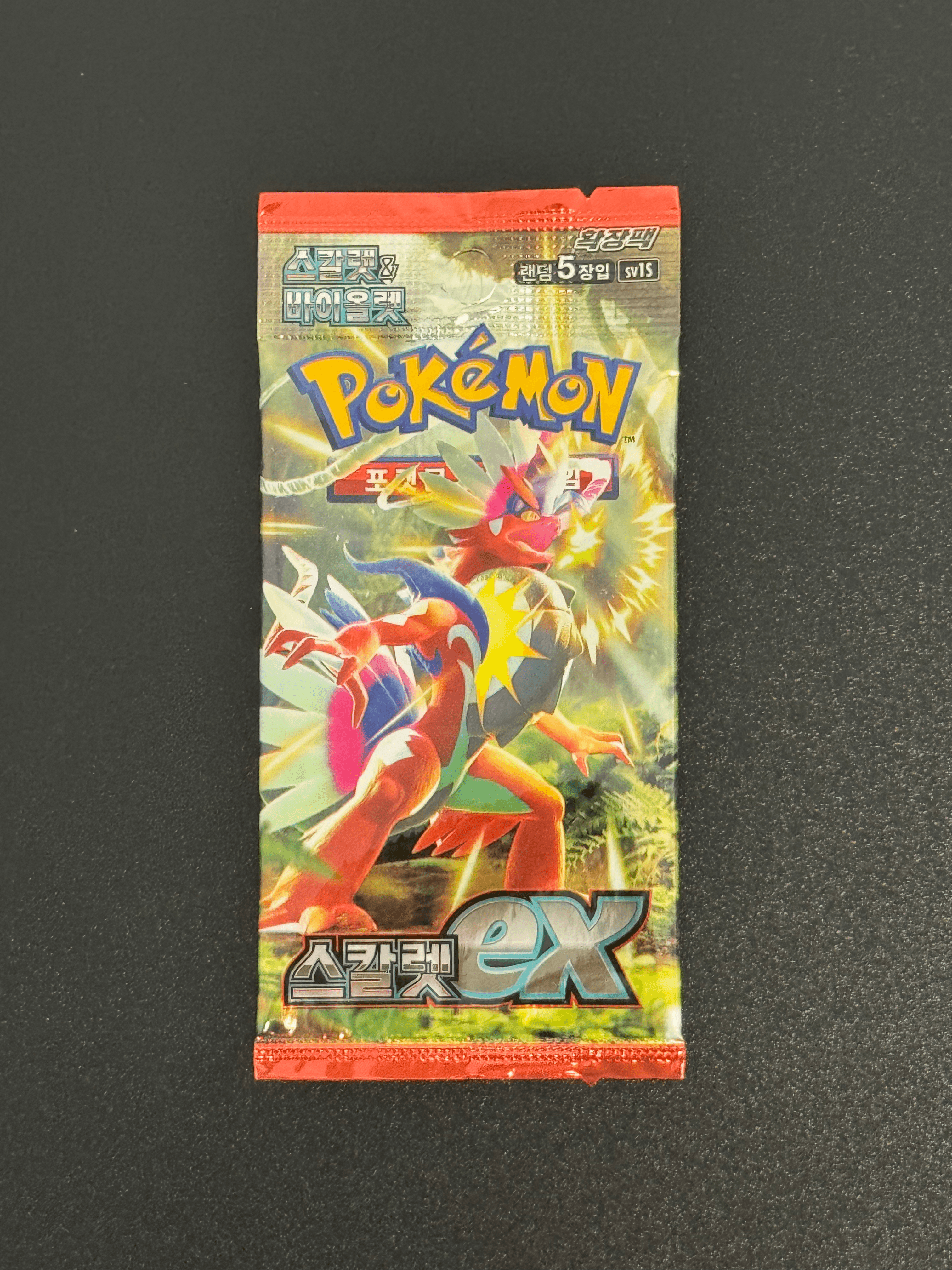 Booster Pokémon Coréen – Scarlet ex (SV1S)